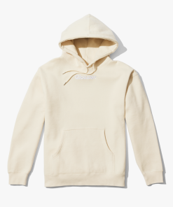 Glossier Limited Edition Embroidered Cream Hoodie
