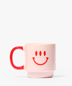 Glossier Three Eyed Smiley Mug